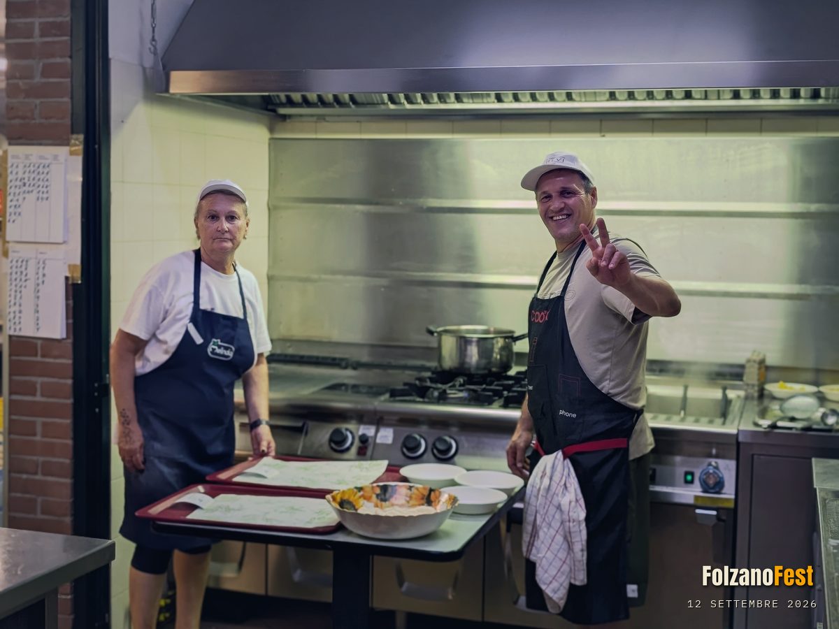 Ancora in cucina, tra la pasta fresca