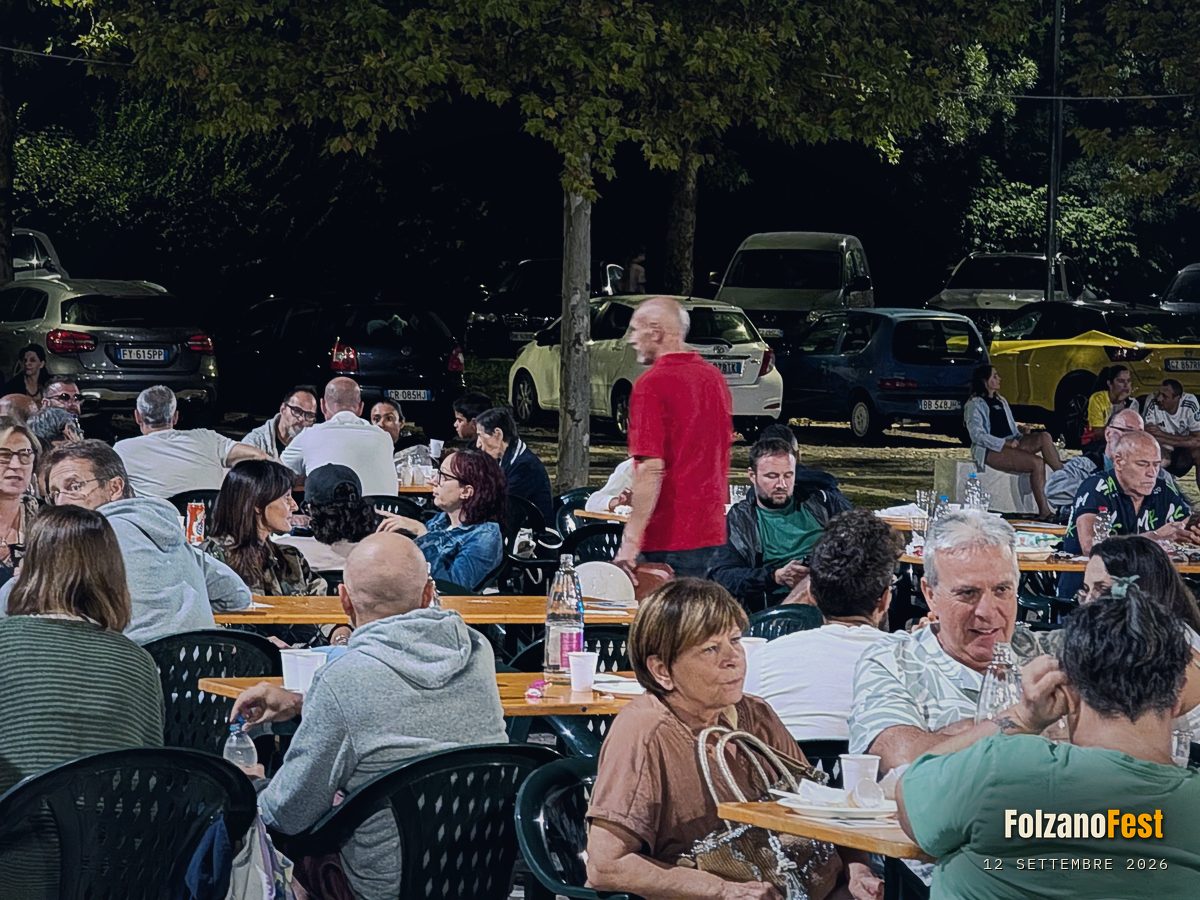 I tavoli, all'ora di cena